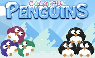 Colorful Penguins