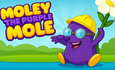 Moley The Purple Mole