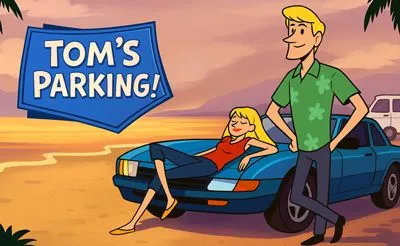 Toms Beach Parking Lot