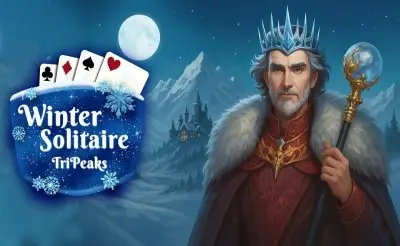 Winter Solitaire TriPeaks