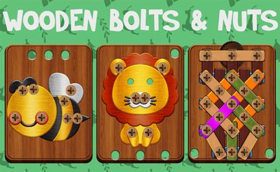 Wooden Bolts And Nuts
